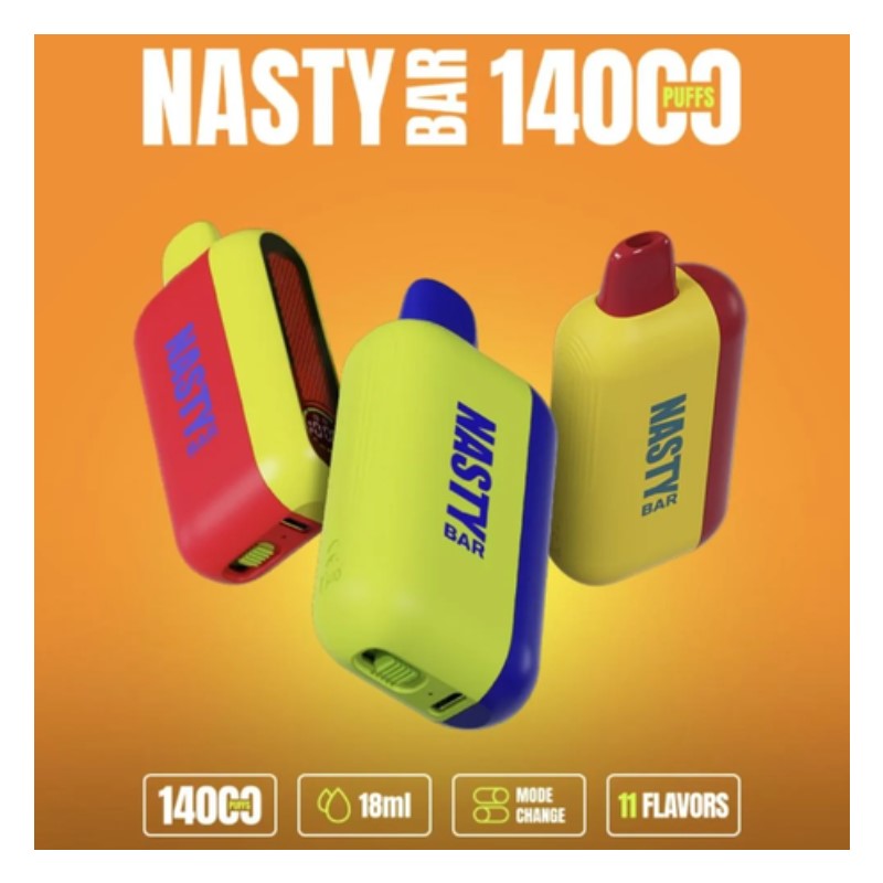 Nasty Rechargeable Disposable Vape 14000 Puffs