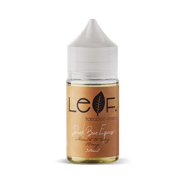 30ml Leaf Vape Juice Dark Bean Espresso Tobacco MTL - 12mg