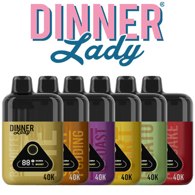 Dinner Lady Rechargeable Vape – Dessert – 40000 Puff 50mg