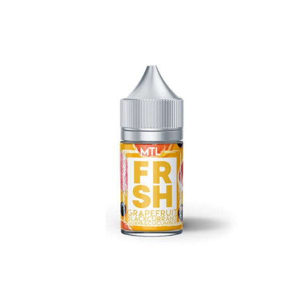 30ml FRSH MTL Vape Juice - Grapefruit Blackcurrant Guava Cucumber - 12mg