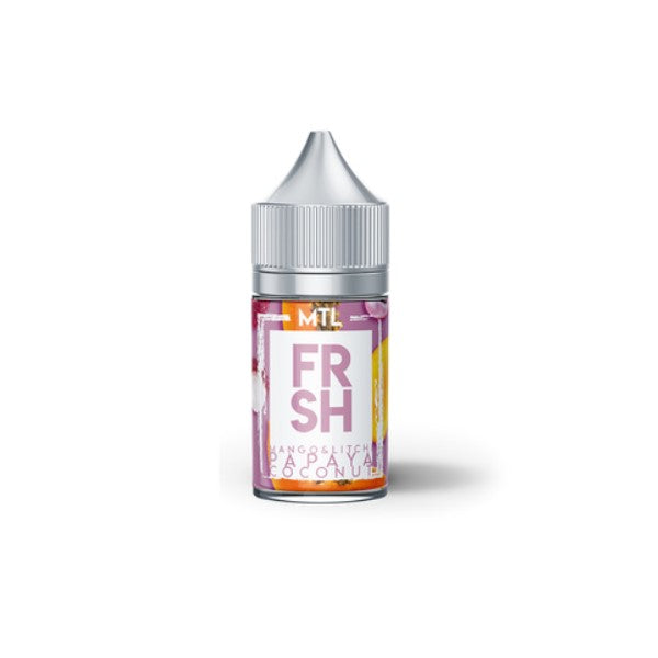 30ml FRSH MTL Vape Juice - Mango Litchi Papaya Coconut - 12mg