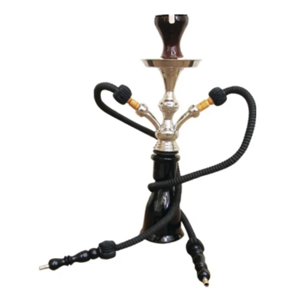 Hubbly Bubbly Egyptian Shisha Hookah Small – 2 Pipes (PIP002)