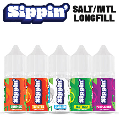 Sippin Salt/MTL Vape DIY Longfill Aroma (15ml to 30ml)