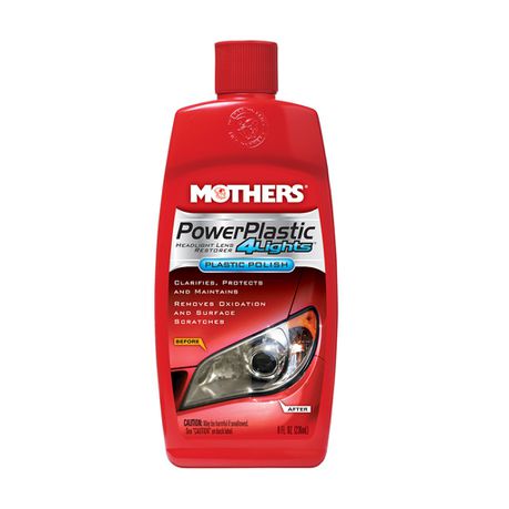 Mothers Power Plastic Polish for Lights - 236ml