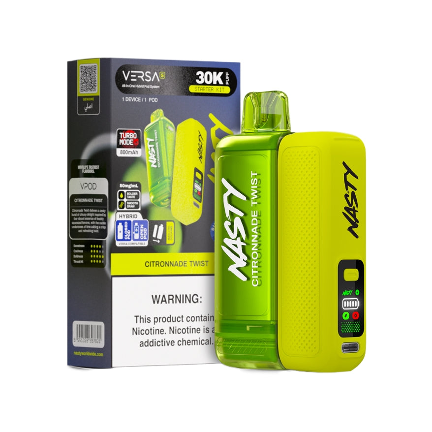 Nasty Versa 30k Starter Kit (Pod & Battery)