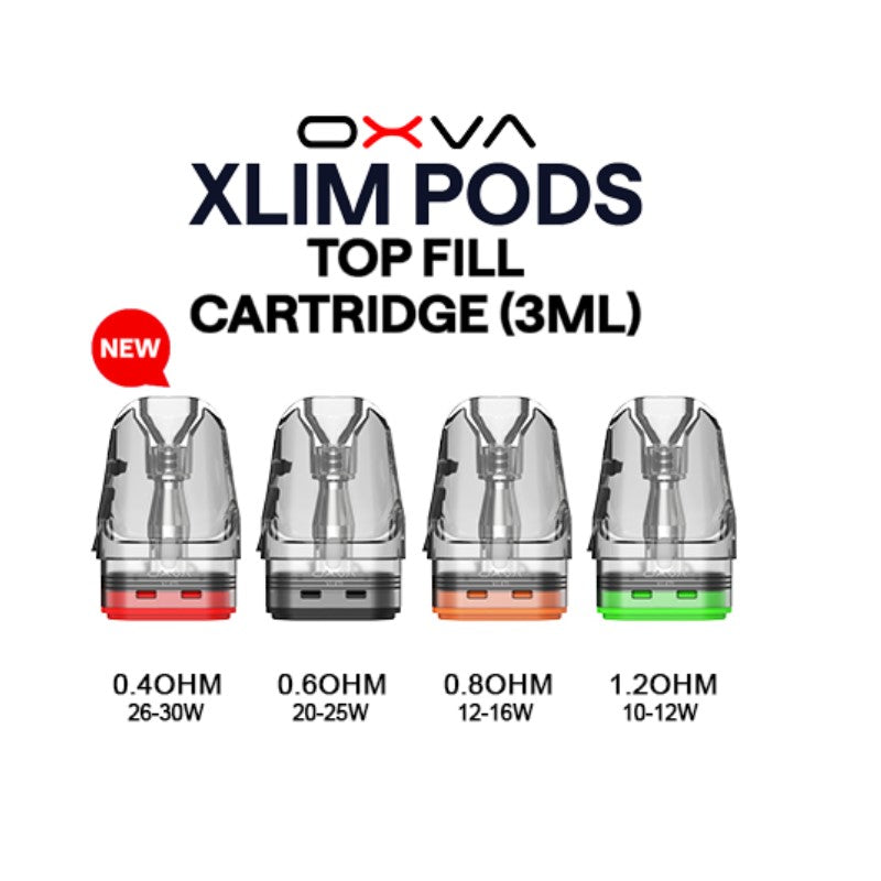 OXVA Xlim Top Fill Cartridge Replacement Vape Mesh Pod 3ml