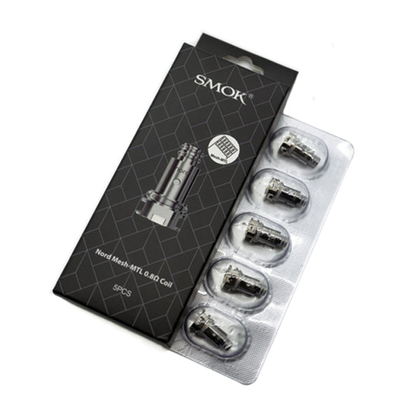 Smok Nord Mesh MTL 0.8ohm Coil – 5 Pack
