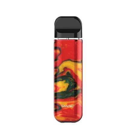 Smok Novo 2 Vape Pod System - Red Yellow Resin