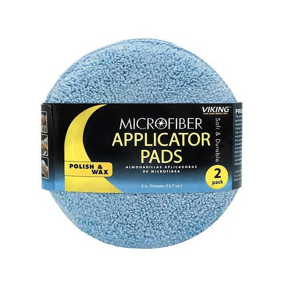 Viking Car Care Microfiber Application Pads - 2 Pack