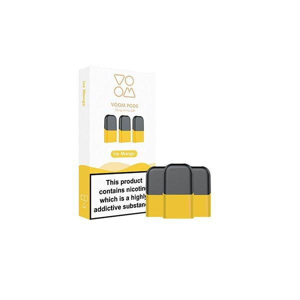 Voom Pod 20mg Mango Ice - 3 Pack