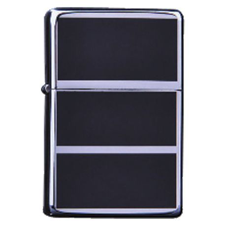 Zorro Lighter Brick Black and Silver