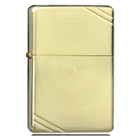 Zorro Lighter Brushed Circular Gold Lines