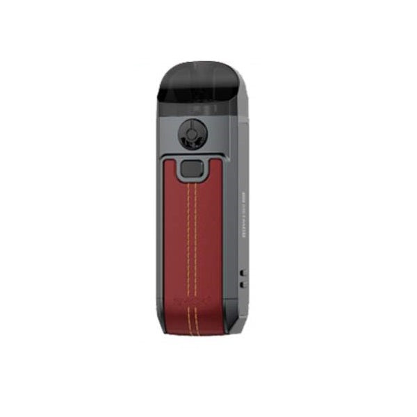 Smok Nord 4 Vape Pod kit - Leather Series Red