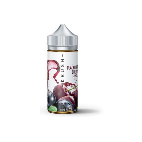 100ml Krush Vape Juice - Blackcurrant Cherry