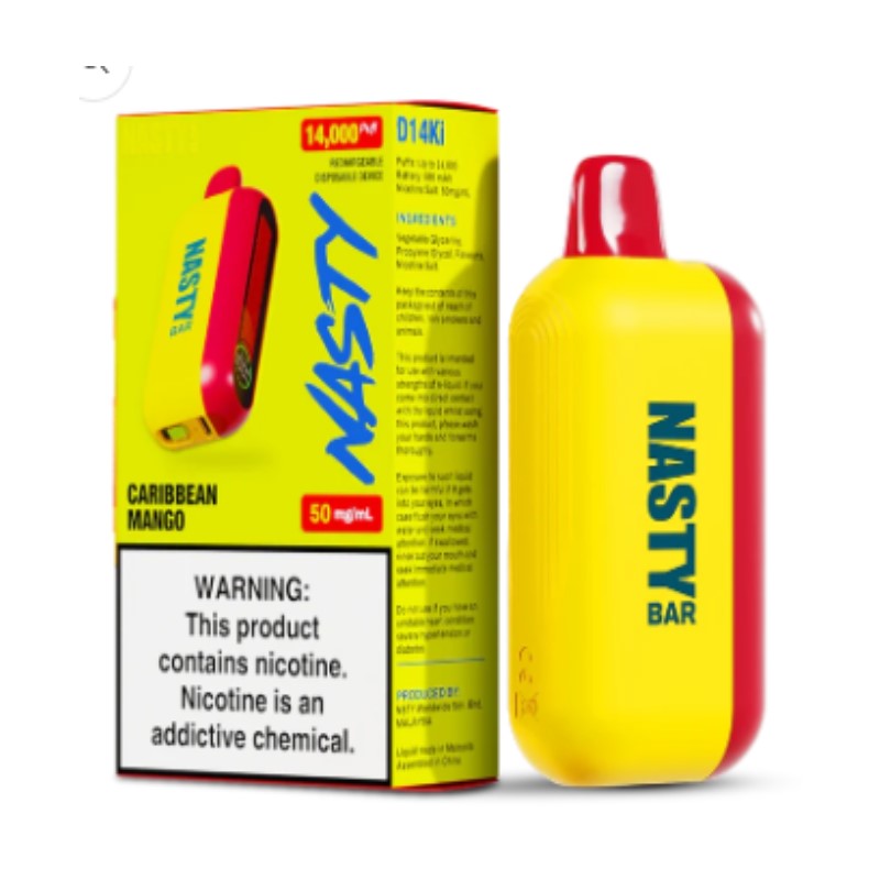 Nasty Rechargeable Disposable Vape 14000 Puffs