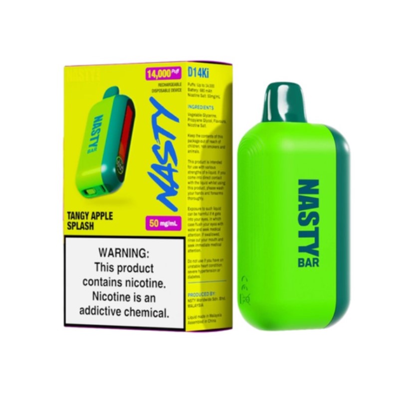 Nasty Rechargeable Disposable Vape 14000 Puffs