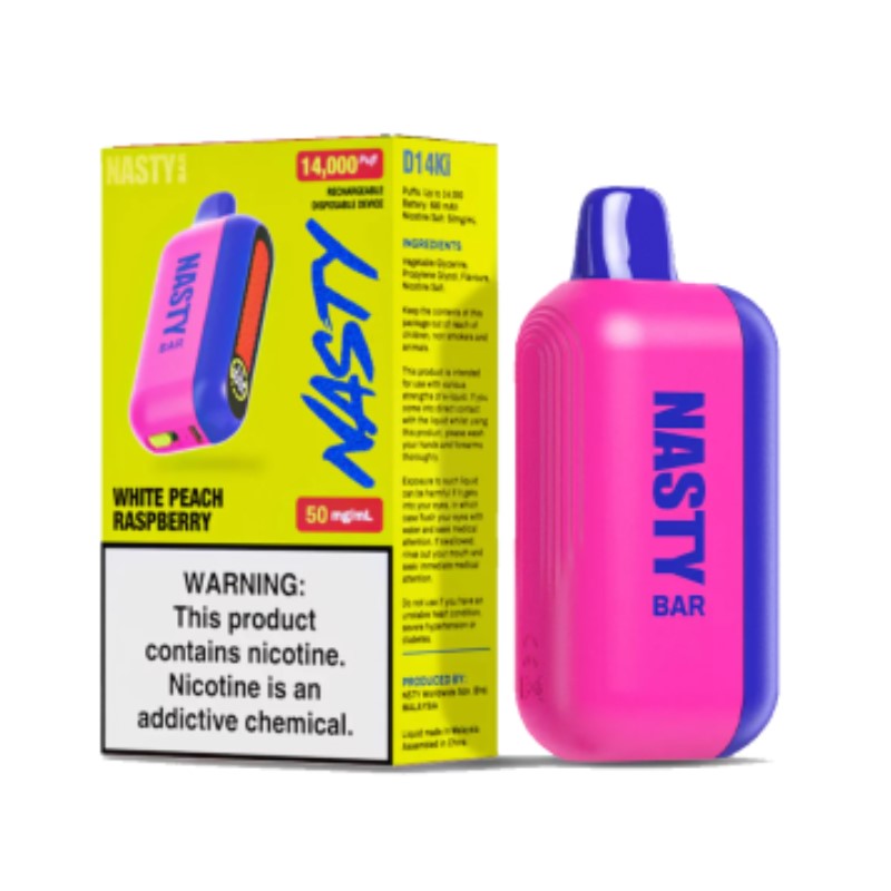 Nasty Rechargeable Disposable Vape 14000 Puffs