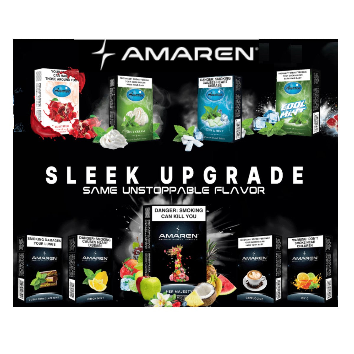 Amaren Molasses Hubbly Bubbly (Hookah) Tobacco