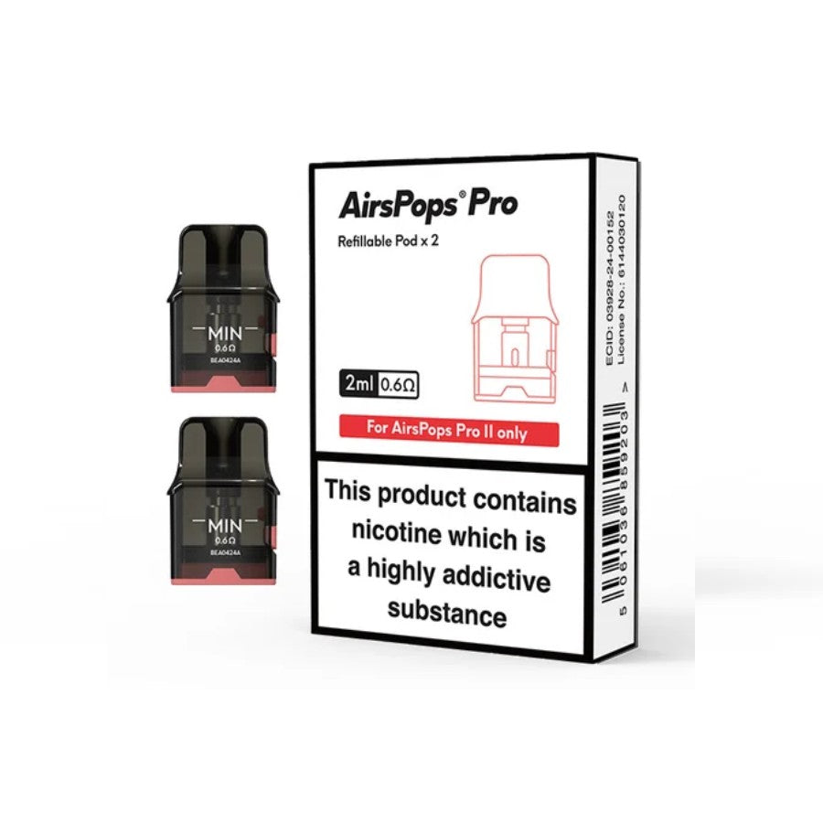 AirsPops "Pro" refillable pods