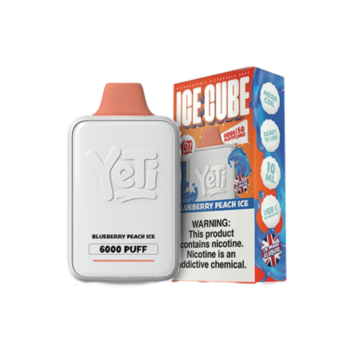 Yeti Ice Cube Disposable Vape 6000 Puffs - EXPIRED CLEARANCE