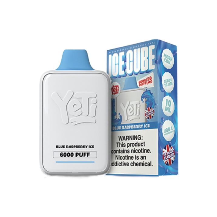Yeti Ice Cube Disposable Vape 6000 Puffs - EXPIRED CLEARANCE