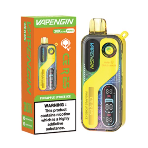 Vapengin Ceres Rechargeable Disposable Vape 50mg 30000 Puffs