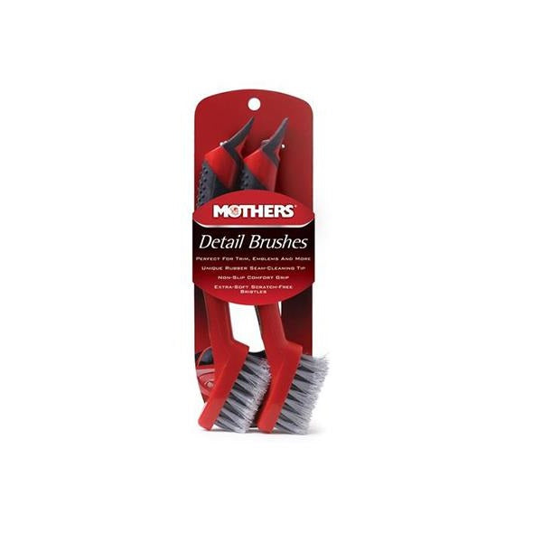 Mothers Detail Brushes - 2 Pack