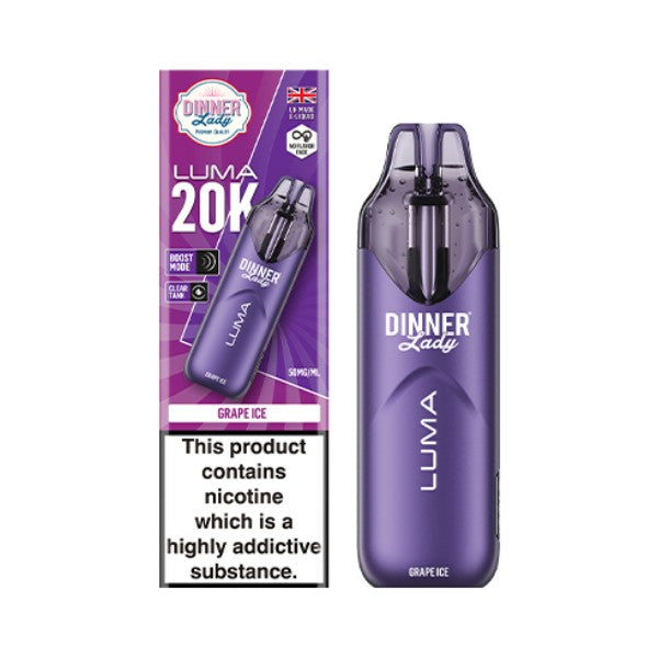 Dinner Lady Luma 20K Disposable Vape 50mg