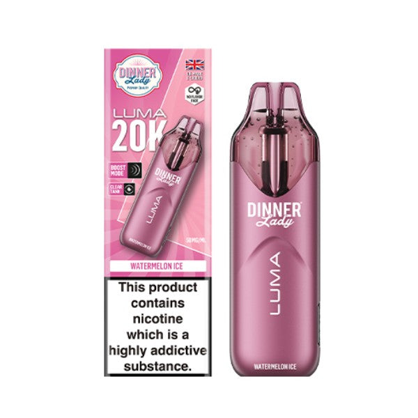 Dinner Lady Luma 20K Disposable Vape 50mg
