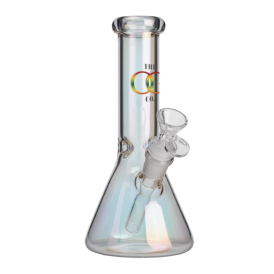 Glass Bong - OG Holographic Rainbow - 20cm