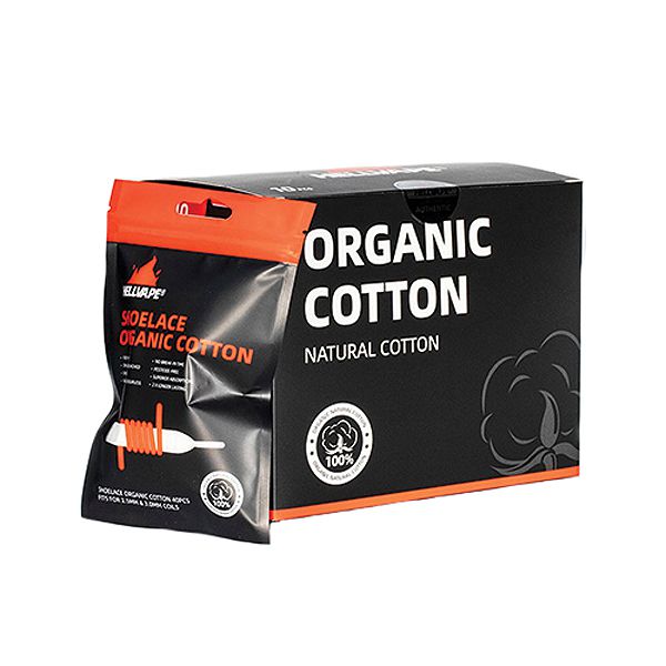 Hellvape Shoelace Organic Vape Cotton - 10 Packs