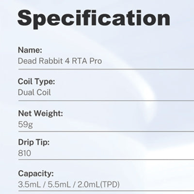 Hellvape Dead Rabbit 4 Pro RTA