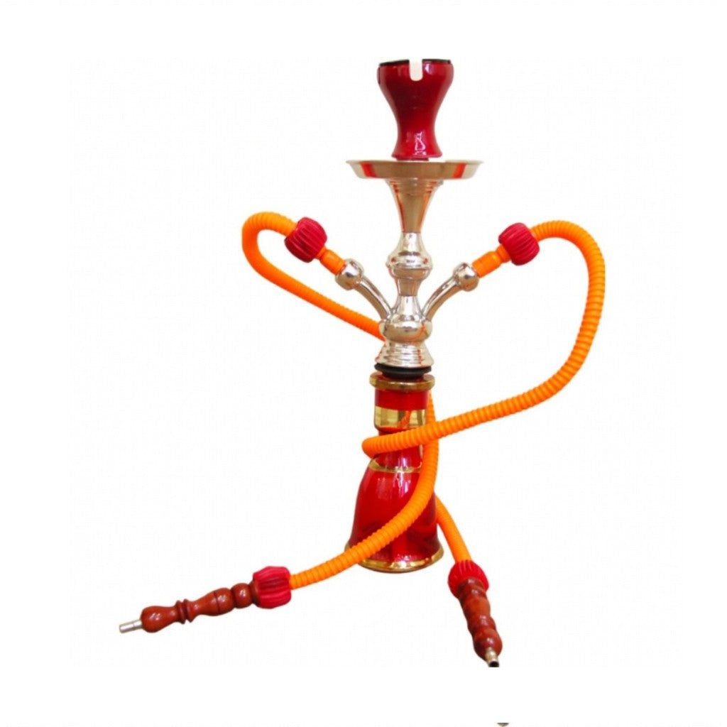 Hubbly Bubbly Egyptian Shisha Hookah Small – 2 Pipes (PIP002)