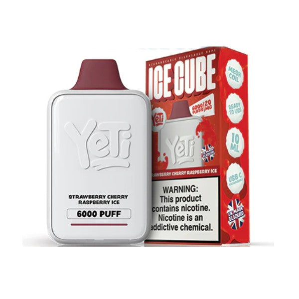 Yeti Ice Cube Disposable Vape 6000 Puffs - EXPIRED CLEARANCE