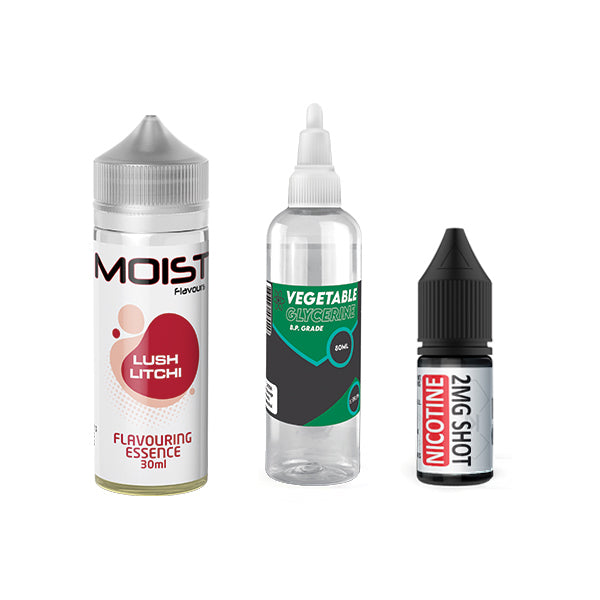 120ml Moist Vape Juice DIY Longfill Kit 120ml Moist Vape Juice DIY Longfill Kit