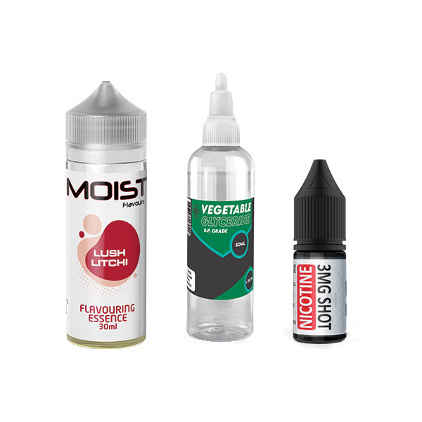 120ml Moist Vape Juice DIY Longfill Kit 120ml Moist Vape Juice DIY Longfill Kit