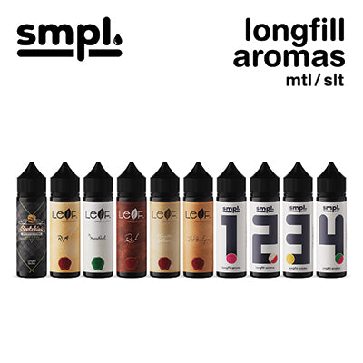 SMPL/Leaf - Aroma Only (30ml to make 60ml) - requires Nic Shot & VG Additive, if needed (Bought Separately)