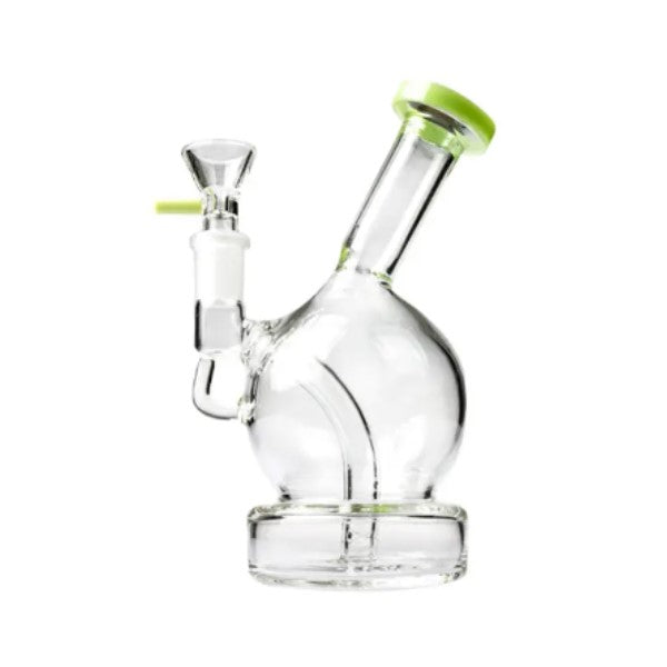 Mini Borosilicate Glass Bobble Bong - 15cm