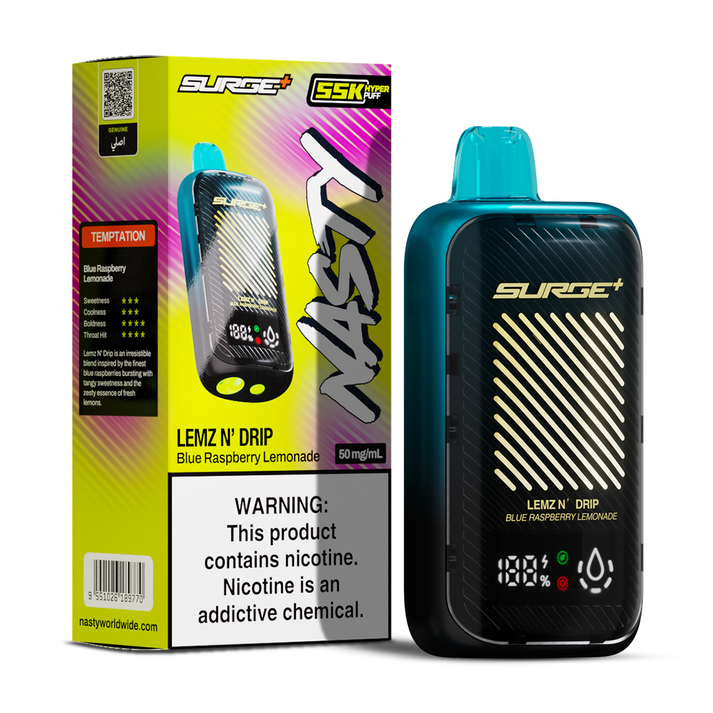 Nasty Bar Surge 55k Puffs Disposable Vape