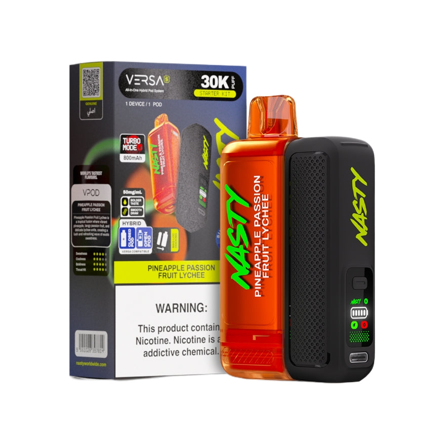 Nasty Versa 30k Starter Kit (Pod & Battery)