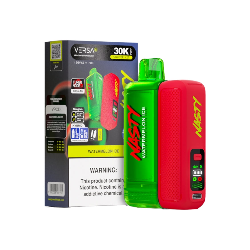 Nasty Versa 30k Starter Kit (Pod & Battery)