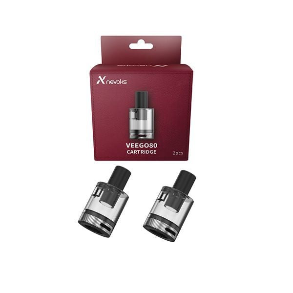 Nevoks Veego 80 Replacement Empty Pod Tank - 2 Pack