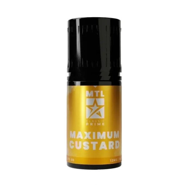 30ml Prime Classic Vape Juice - Maximum Custard - MTL - 12mg