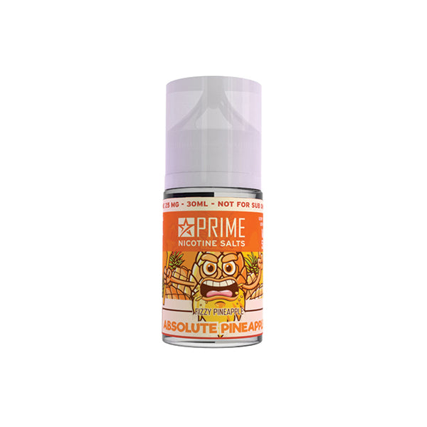 30ml Prime Nicotine Salts Vape Juice 25MG - Absolute Pineapple