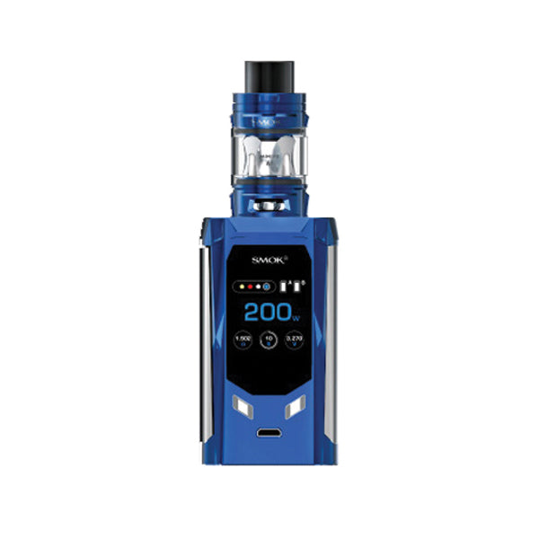 Smok R-Kiss 200W 5ml Vape Kit - Navy Blue Chrome