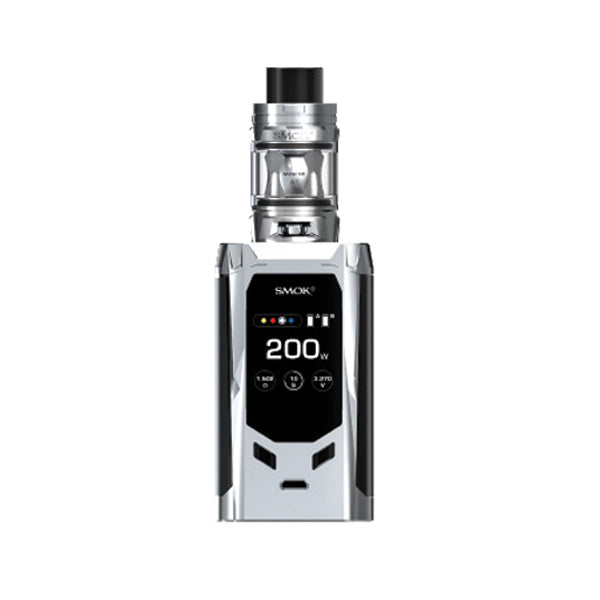 Smok R-Kiss 200W 5ml Vape Kit - Silver/Black