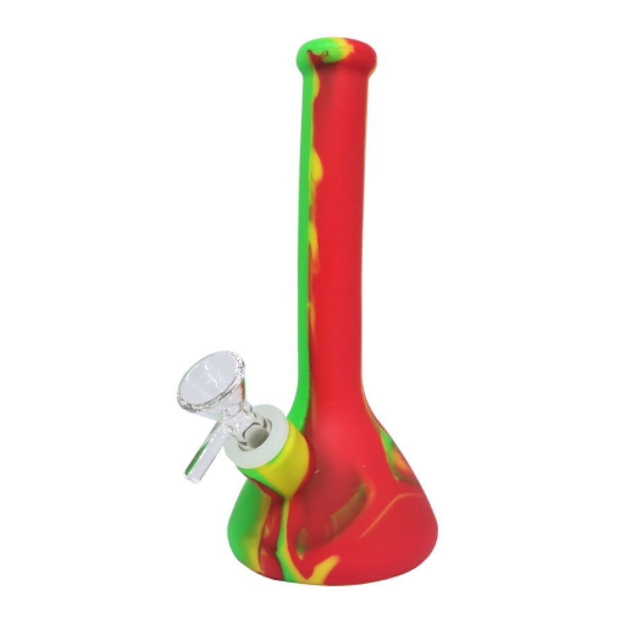 Silicone Bong - OG Rasta Beaker -19cm