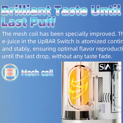 Upends Switch Vape Battery – 1×1 (Not Expired)