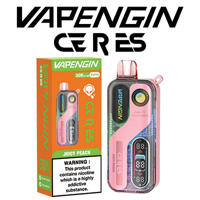 Vapengin Ceres Rechargeable Disposable Vape 50mg 30000 Puffs