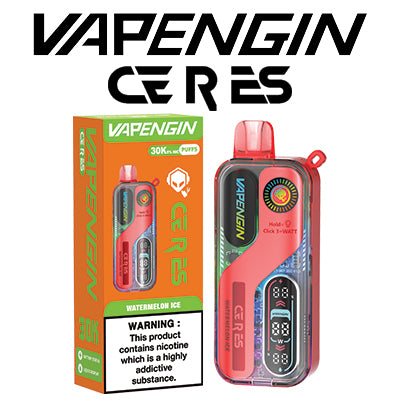 Vapengin Ceres Rechargeable Disposable Vape 50mg 30000 Puffs